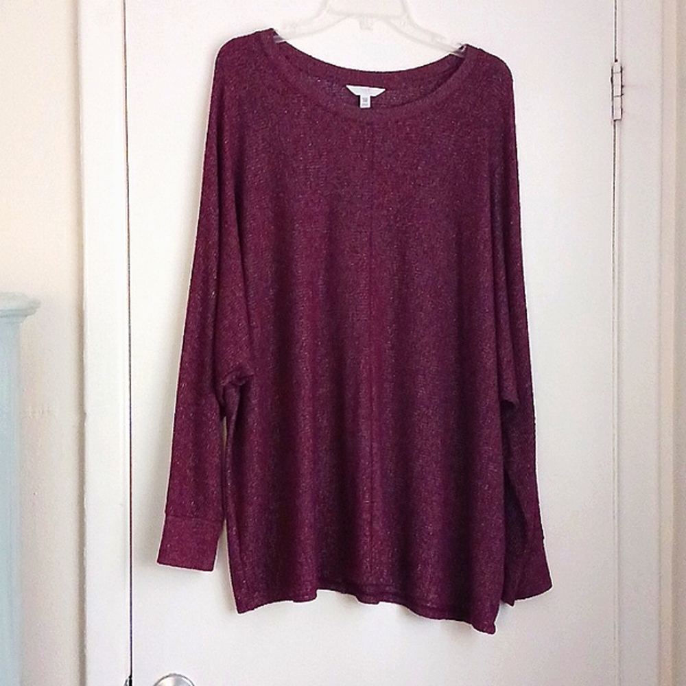 Womens Knit Tunic 3X